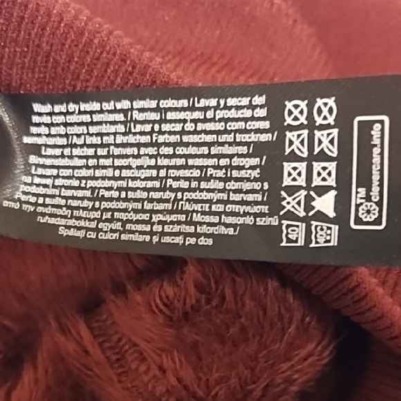 Primark Women's Burgundy Leggings - Picture 4 of 9